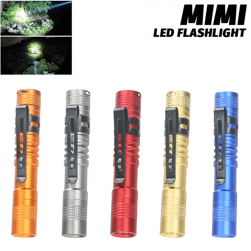 Outdoor Adventurer - Mini stylo LED Portable avec pince,
