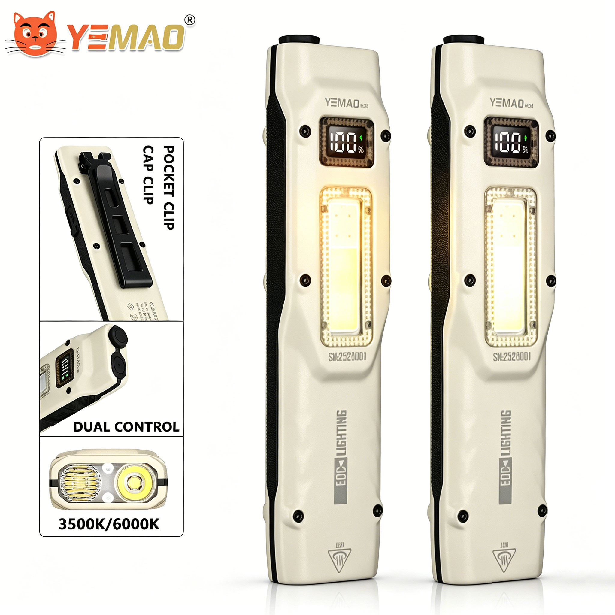 Outdoor Adventurer - Portable 880LM YEMAO M28 Ultra-mince Tactique