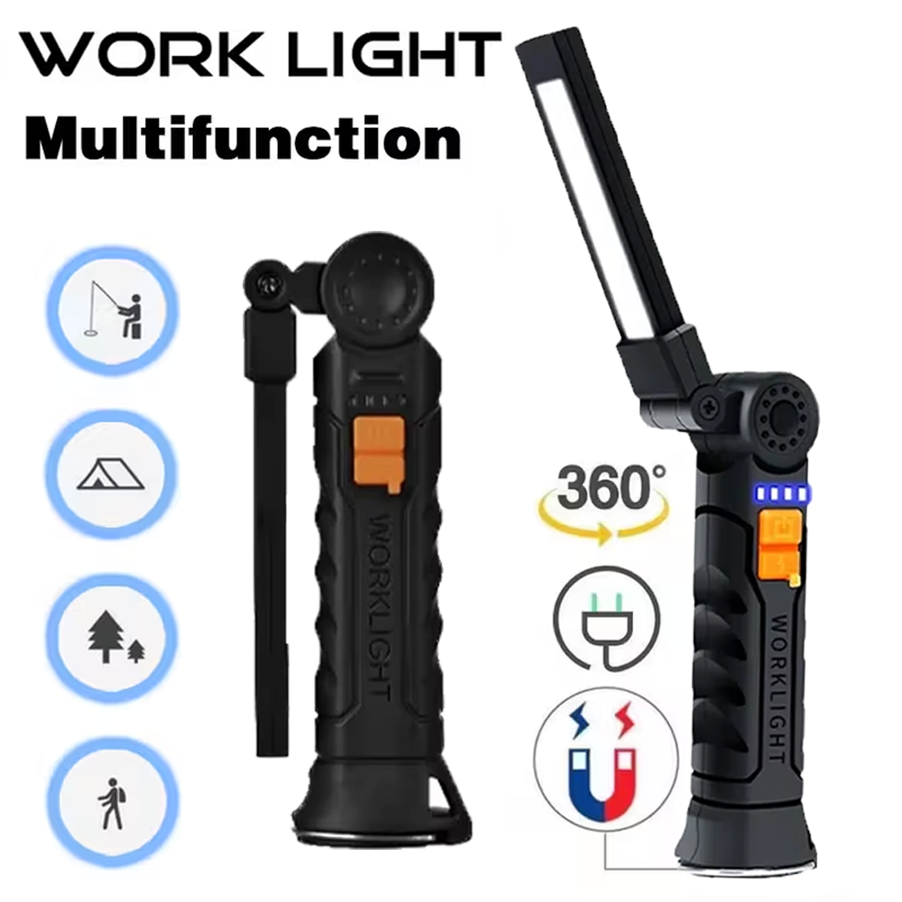 Outdoor Adventurer - Lampe de poche LED COB Portable,