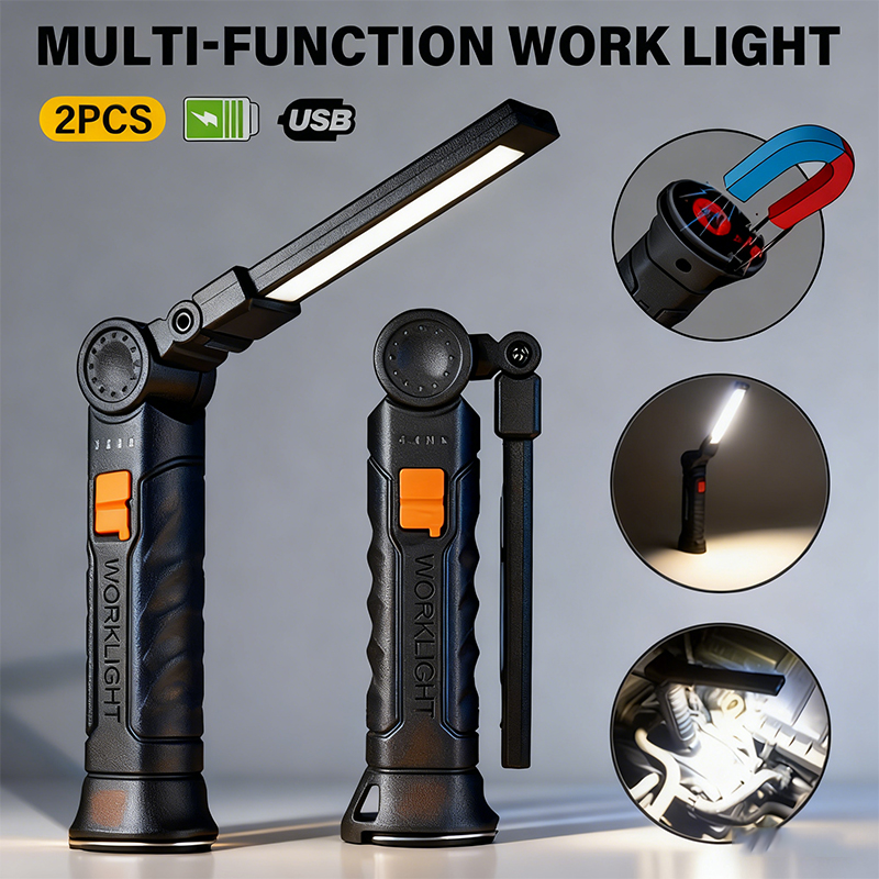 Outdoor Adventurer - Lampe de poche LED COB Portable,