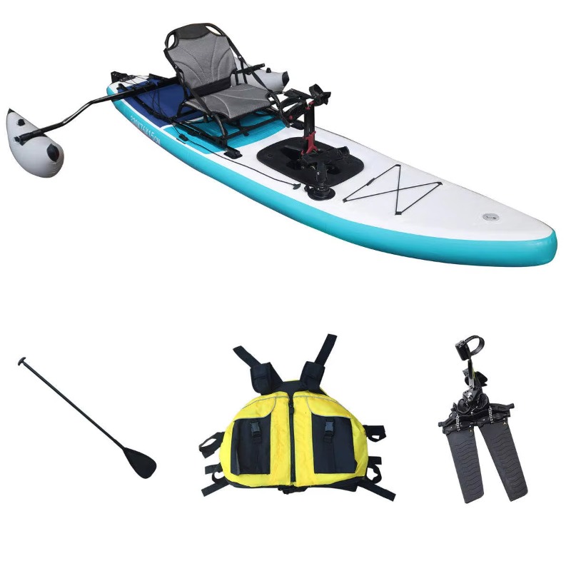 Outdoor Adventure Kayak - Kayak de pêche gonflable à pédales