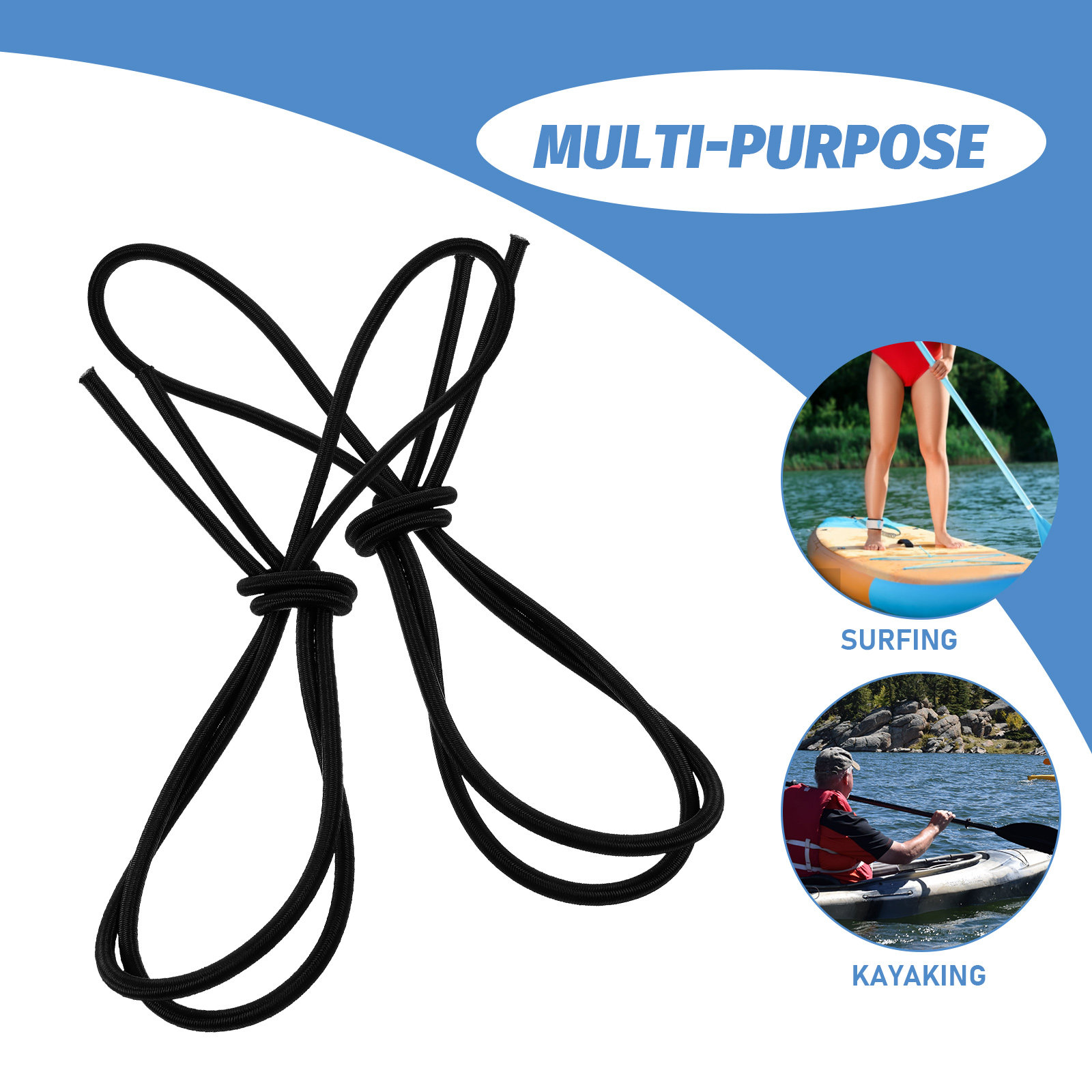 4 pièces de laisse élastique p - Outdoor Adventure Kayak avis et prix