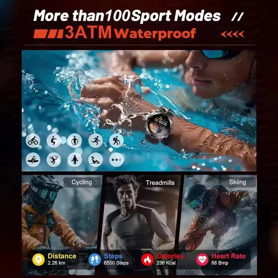 Montre connectée militaire pro - Outdoor Adventure World avis et prix