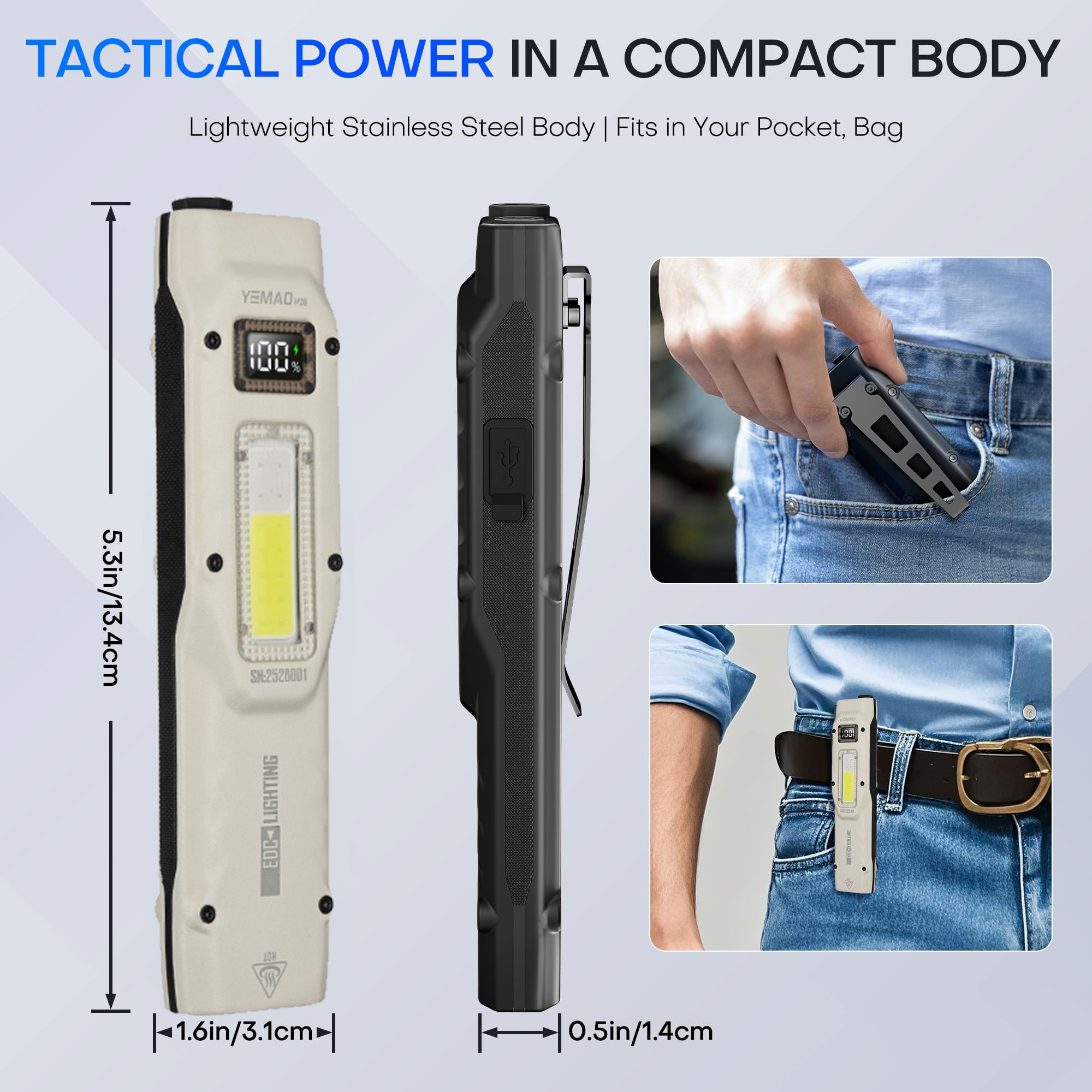 Portable 880LM YEMAO M28 Ultra - Outdoor Adventurer avis et prix