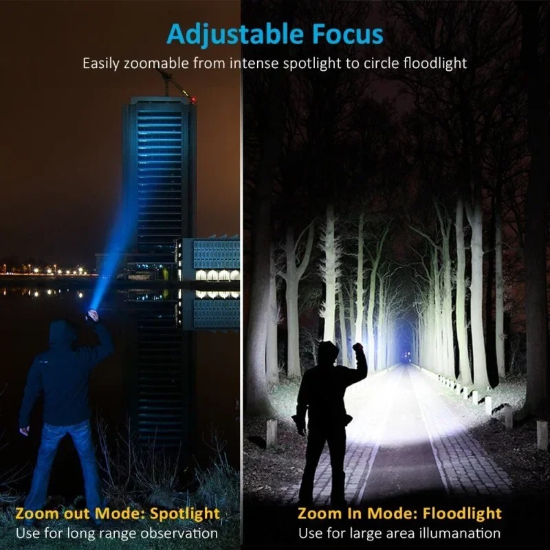 Lampe torche LED T6 rechargeab - Outdoor Adventurer avis et prix