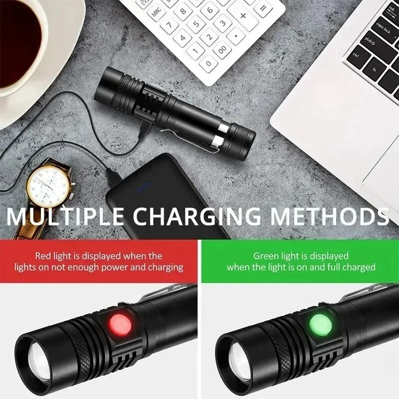 Lampe torche LED T6 rechargeab - Outdoor Adventurer avis et prix