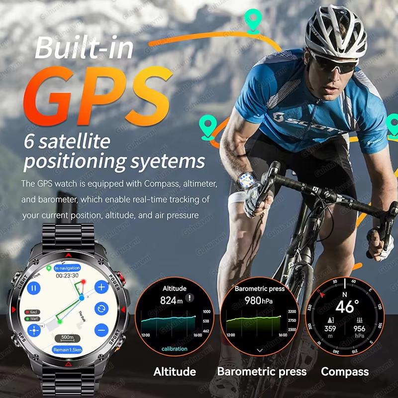 Nouvelle Montre Connectée GPS  - Outdoor Adventure World avis et prix