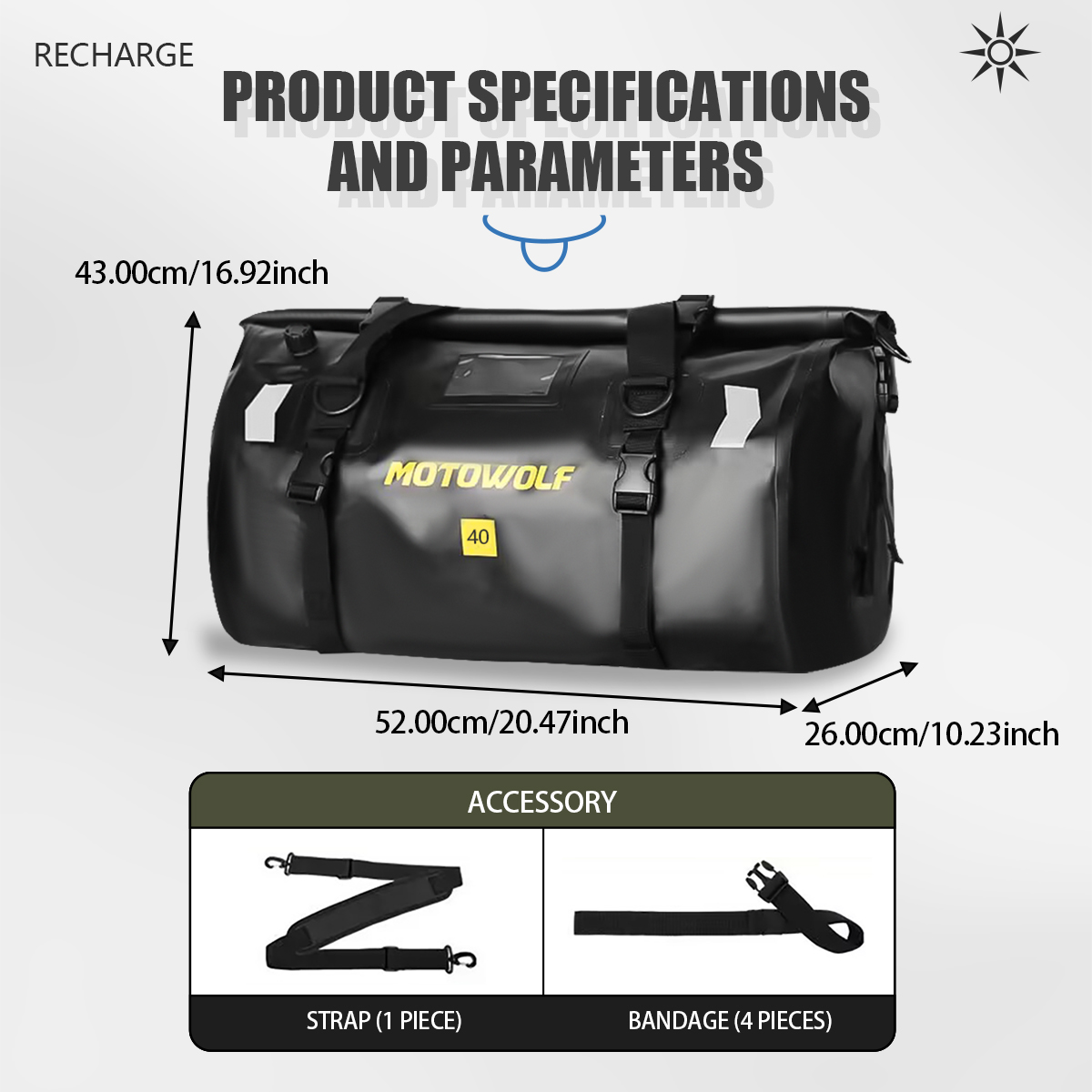 Sac de voyage étanche 40L/66L  - Outdoor Adventure Kayak avis et prix