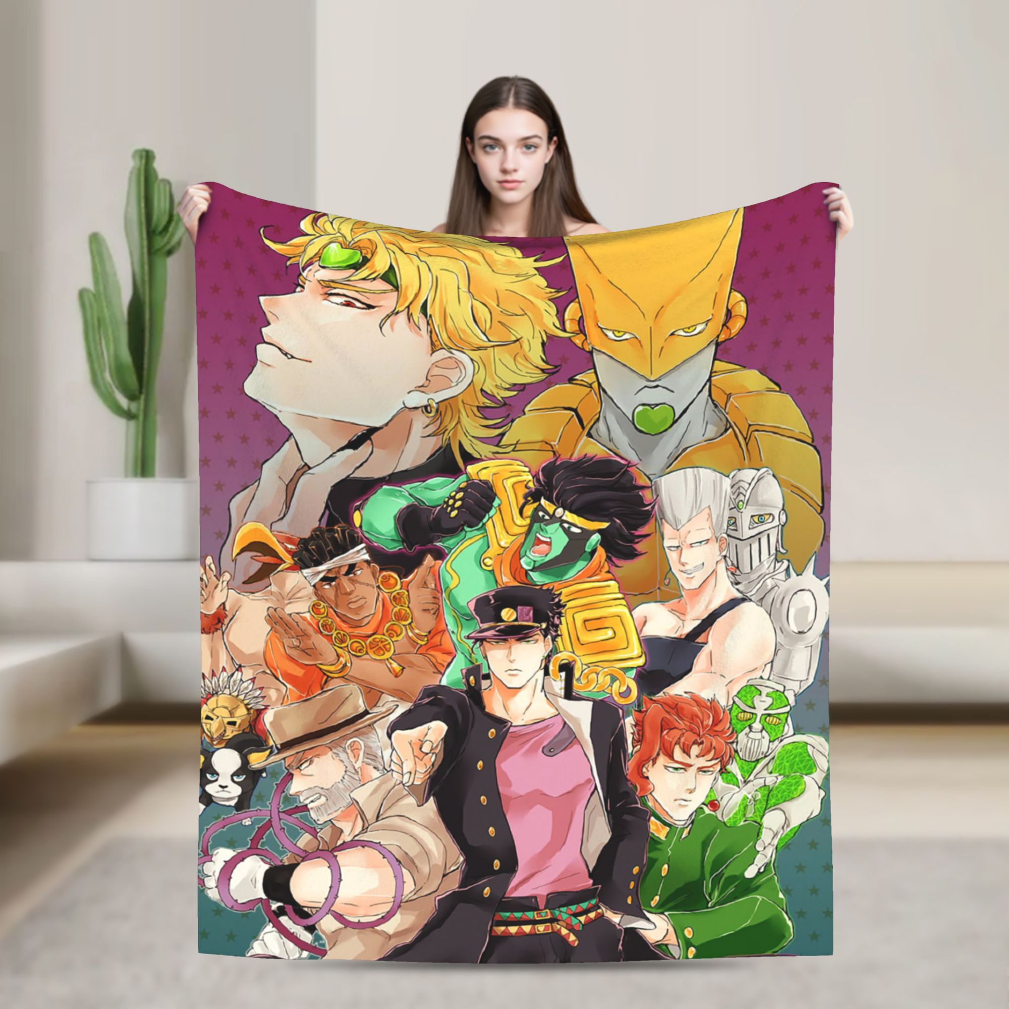 Joseph Joestar Kujo Jotaro Dio - Outdoor Adventure Quilt avis et prix