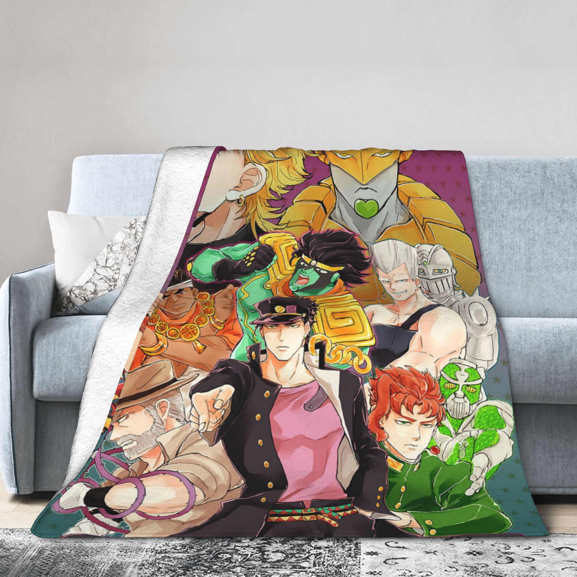 Joseph Joestar Kujo Jotaro Dio - Outdoor Adventure Quilt avis et prix