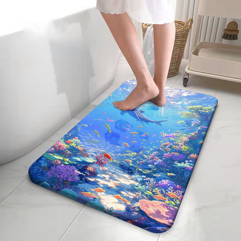 Tapis de bain motif Dauphin, P - Outdoor Adventure World avis et prix