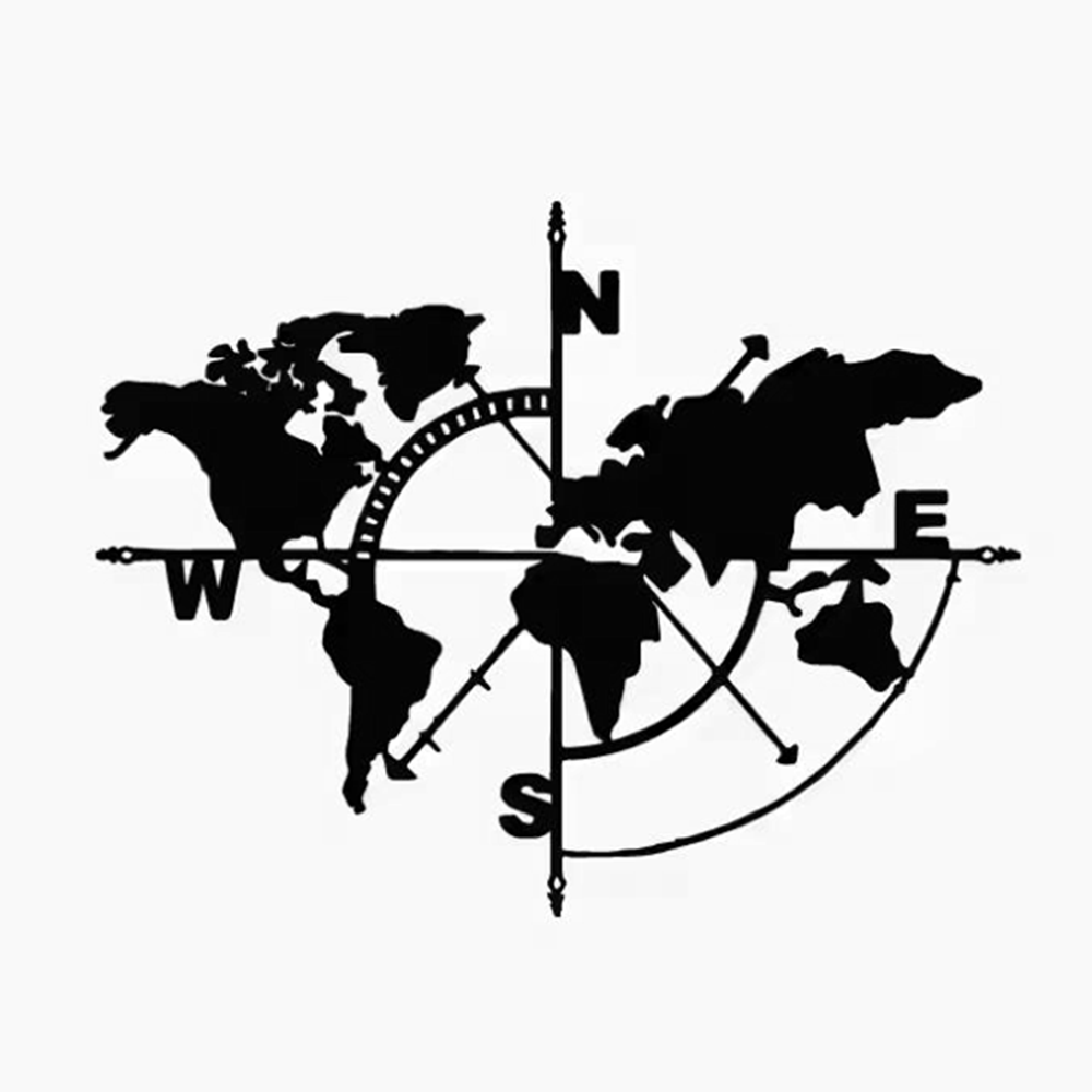 Autocollant en vinyle Carte du - Outdoor Adventure World avis et prix