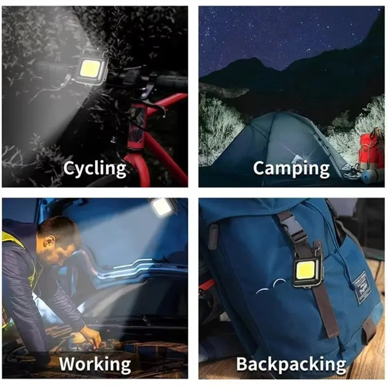 Lampe de poche MINI COB à clé, - Outdoor Adventurer avis et prix