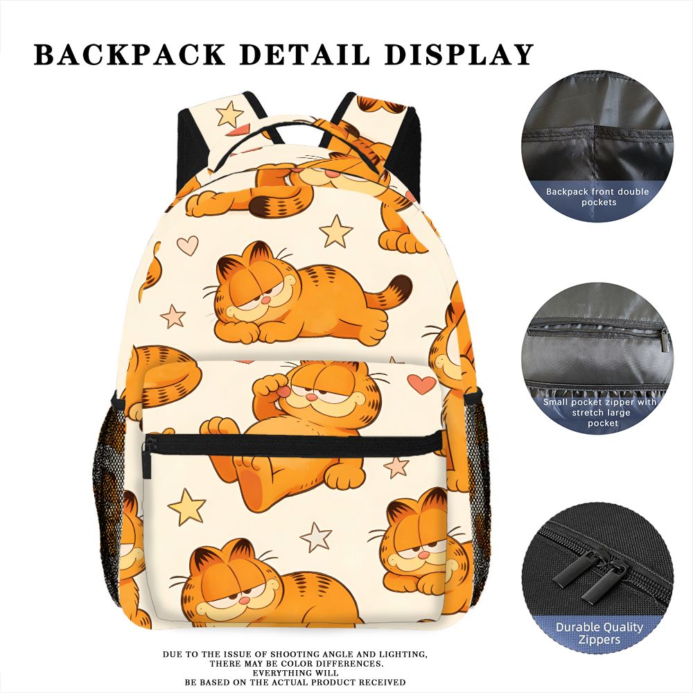 Sac à dos amusant Lazy Garfiel - Outdoor Adventurer avis et prix