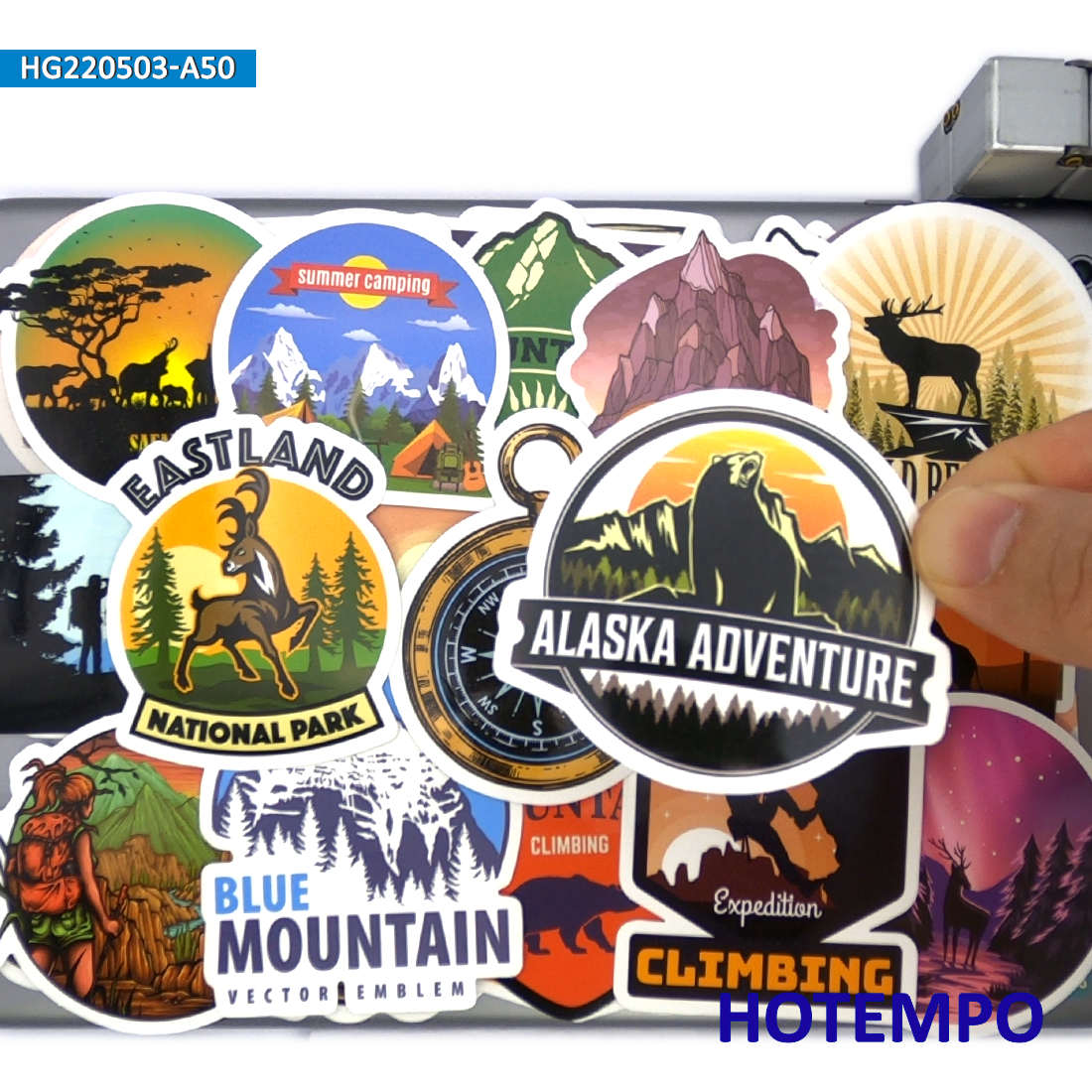 Ensemble d'autocollants de voy - Outdoor Adventure World avis et prix