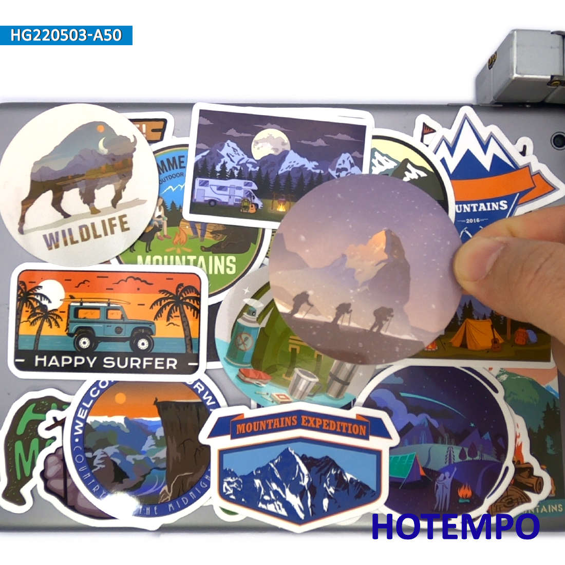 Ensemble d'autocollants de voy - Outdoor Adventure World avis et prix