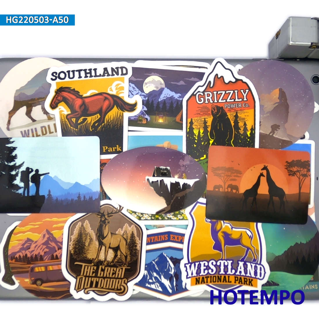 Ensemble d'autocollants de voy - Outdoor Adventure World avis et prix
